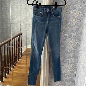 Hi Rise Skinny Rag & Bone Denim